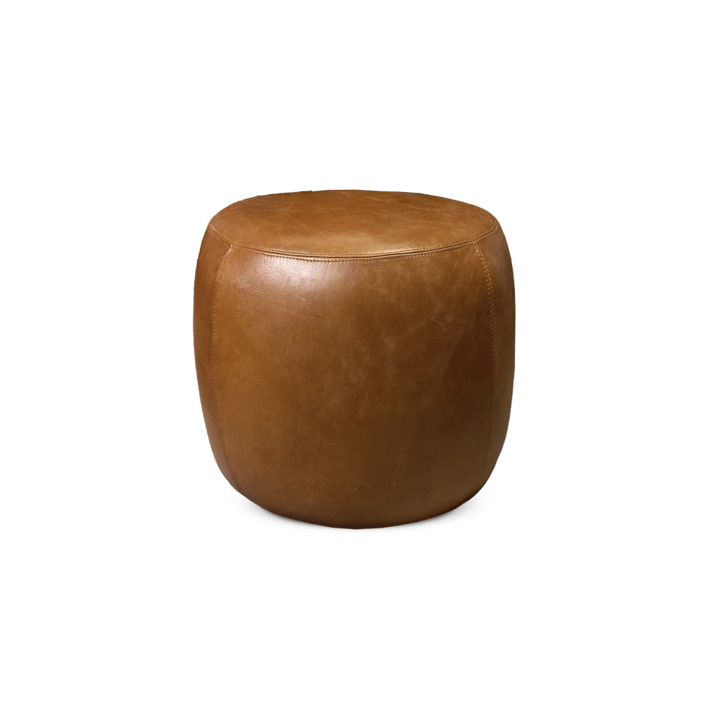 Puff Donna Ø 45 cm Cuero